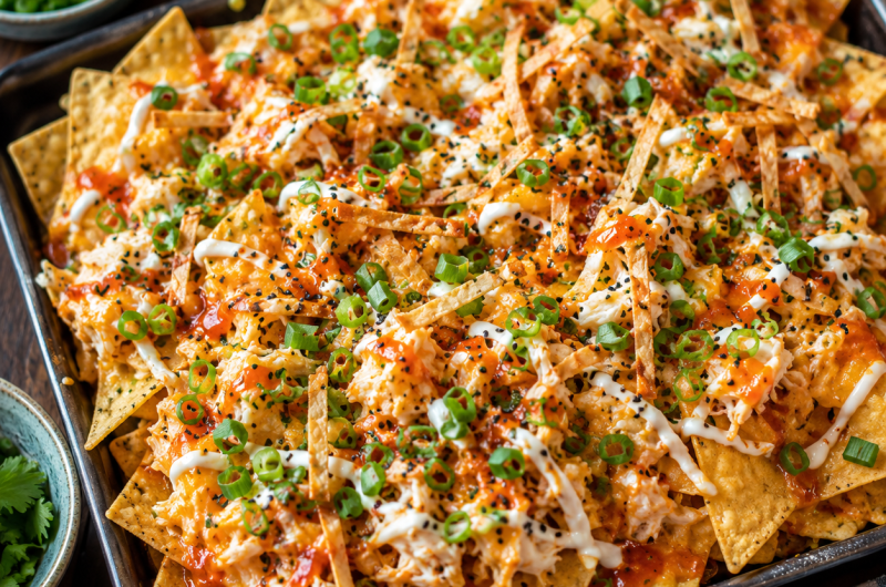Crab Rangoon Nachos