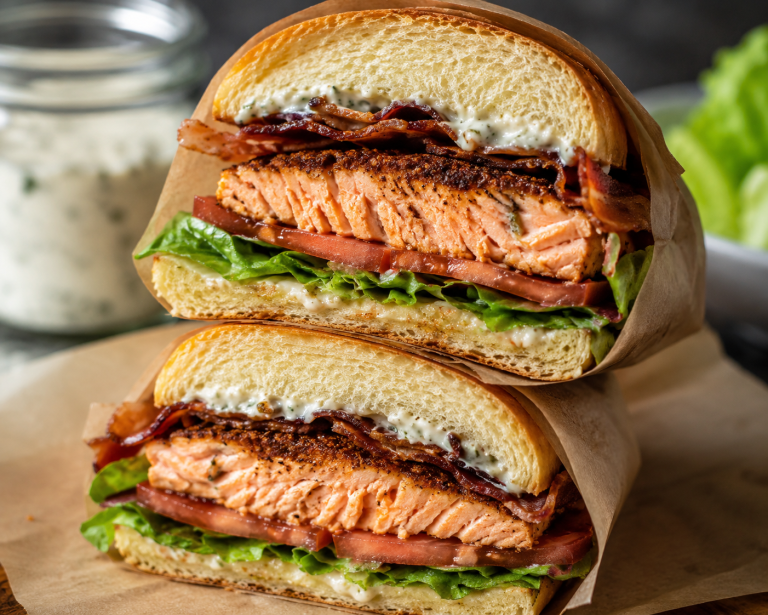 Blackened Salmon BLT